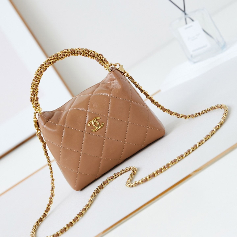 Ch*el top handle bags